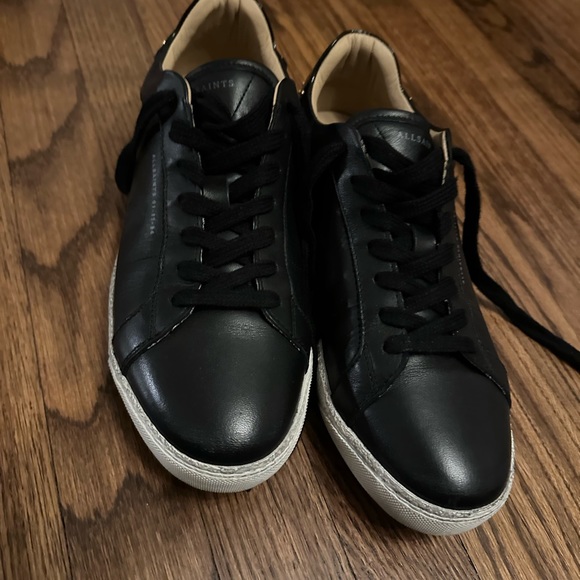 NWT AllSaints Sheer Stud Sneakers - Size US 10 - Picture 9 of 11